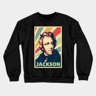 Andrew Jackson Vintage Colors Crewneck Sweatshirt